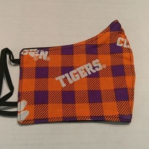 Clemson tigers face mask